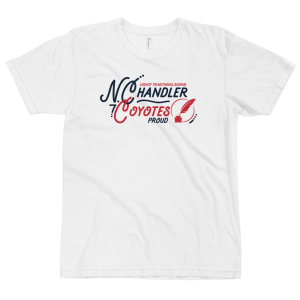 LTS North Chandler Coyotes White Script T-shirt 2020